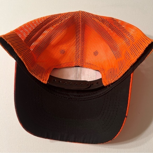 NWOT Mossy Oak Orange Mesh Hunting Hat!! (C5) - Picture 2 of 2